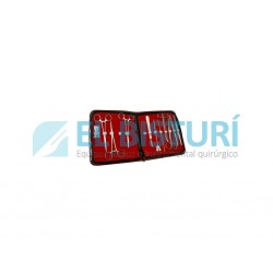 ESTUCHE DE DISECCION 11 PZAS