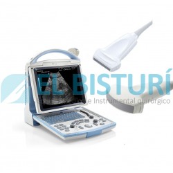 ULTRASONIDO DP10 PORTATIL MINDRAY C/ 2 TRANSDUCTORES (CONVEXO Y LINEAL)