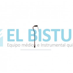 BASTÓN CUELLO DE GANSO BRONCE