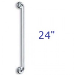 AGARRADERA DE ACERO CROMADO 24"