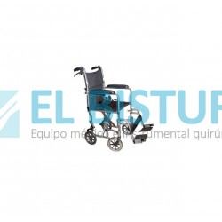 SILLA DE TRASLADO 19" ACERO