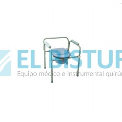 ASIENTO DE BAÑO FIJO GRIS PLEGABLE